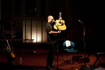 Photo by Irene Hahm live at the christopher street coffeehouse
