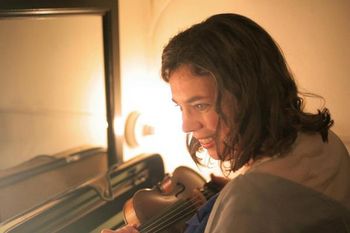 A last minute check backstage. Bushnell Theater, March 2012 (photo by Patrick Freeman)
