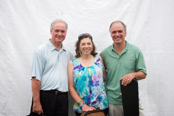 After our performance at the Greater Hartford Irish Festival, 2013, with friend John Tabb
