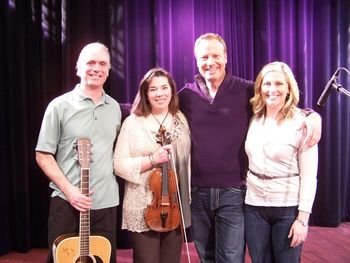 All smiles with Scott and Kara after our appearance on "Better Connecticut" March 2012
