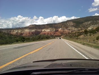 On my way to Cerrillos, NM for my Two Rocks and a Hub Cap House Concert. 7/6/12
