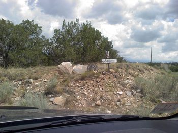 Pretty sure I have arrived for my Two Rocks and a Hub Cap House Concert - Cerrillos, NM 07/06/12
