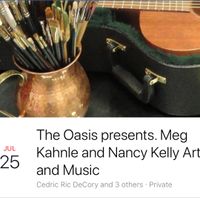 Meg Kahnle and Nancy Kelly Art and Music