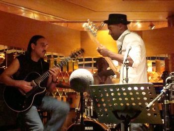 W/Marcus Miller on North Sea Jazz Festival Cruise 2007
