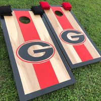 Hand Painted Custom Wood Cornhole Boards