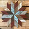 Custom Request: Reclaimed Barnwood Mosaic