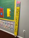 Personalized Teacher Pencil Sign Large