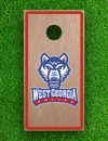 University of West Georgia Wolves Hand-Painted Cornhole Boards