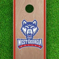 University of West Georgia Wolves Hand-Painted Cornhole Boards