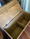 SOLD - Antique Primitive Mill Cabinet