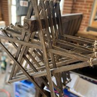 Wooden Tobacco Stick Star