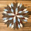 Custom Request: Reclaimed Barnwood Mosaic