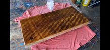 Extra Large One-Piece Heartpine Charcuterie Board