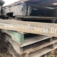 Lonesome Dove Latin Reclaimed Wood Sign