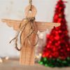 2021 Reclaimed Wood Christmas Angel Ornaments