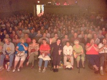 Center Section at Saturday's Patsy & Friends show
