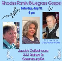 Rhodes Family Bluegrass Gospel Music