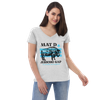 Mat D Jericho Gap The Glory Road  Ladies V Neck 