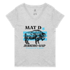 Mat D Jericho Gap The Glory Road  Ladies V Neck 