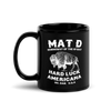Mat D Black Coffee Mug 