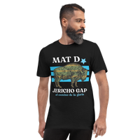 Mat D Jericho Gap Black with Full Color Print Unisex T Shirt 