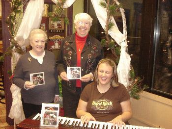 Sally Smith & Joyce Kadlec definately are fans of my music and swimming buddies
