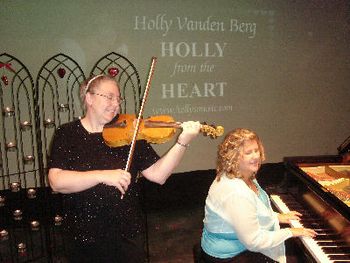 Holly and Diane performing Night Flight

