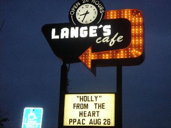 Langes Cafe is advertising my CD Release Party In Pipestone 7 & 8 pm
