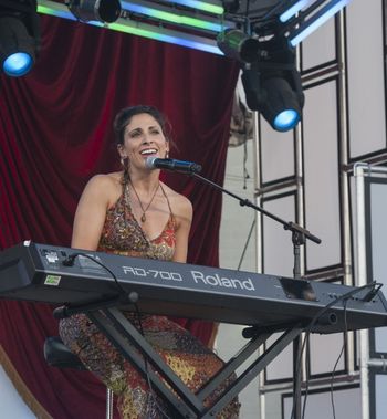 Gen-Jimmy-Kimmel-stage-2 Playing for the San Gennaro Fest
