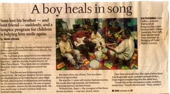 A Boy Heals in Song
