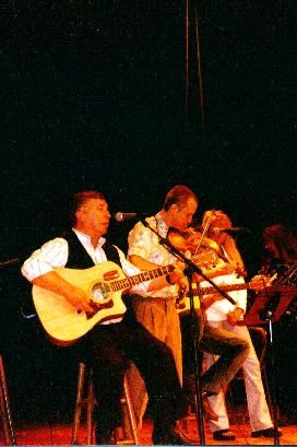 Greg onstage at Nashville's historic Ryman Auditorium
