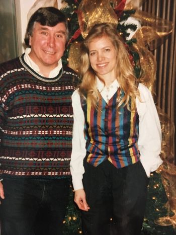 Greg and Muriel Anderson after a gig in Downers Grove, IL, 1998
