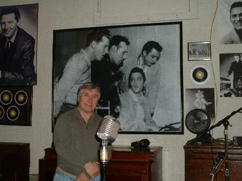 Greg in Sun Studios, Memphis, TN
