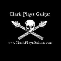 Clark Plays Guitar Skull T-shirt