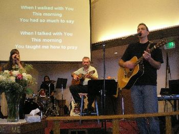 Worshipping at Living Hope Christian Fellowship, Renton WA
