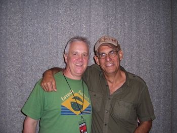 Pete w/Liberty DeVitto @ CampJam 8/09
