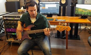 Alex Mastronardi on Bass
