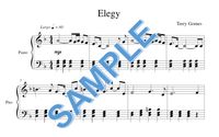 Elegy Sheet Music 