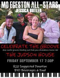 Mo Egeston All-Stars featuring Jessica Butler: Celebrate the Groove!