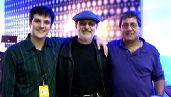 Manny with the Boys from Brazil - guitarist Chico Pinheiro and pianist Marco Silva
