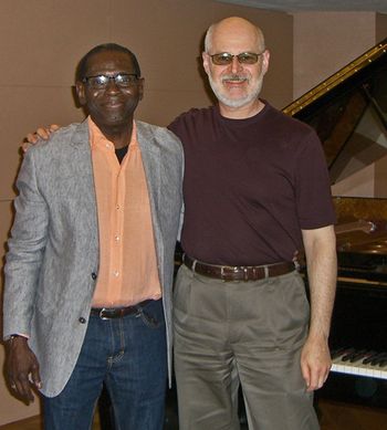 Manny with George Cables
