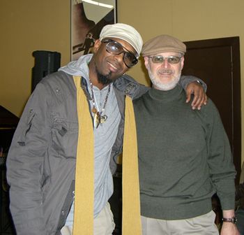 hangin' with Omar Sosa
