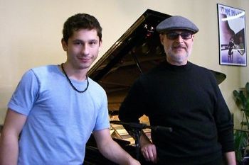 Manny with piano wiz Eldar
