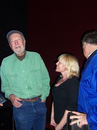 Pete at the  Birchmere in Alexandria So glad to meet Pete and shake his hand. What a legend.
