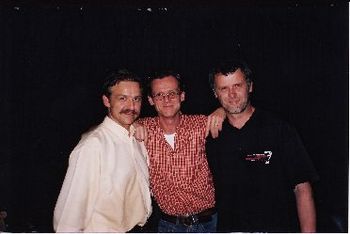 A  more recent photo of the trio - taken in 2002 at JJ Smyths
