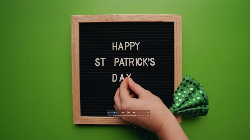 St. Patrick's Day (15 seconds)