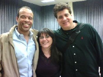 Spring 2008 NJCU Jazz Faculty:  Earl "Bird" Gardner, Anita & Joe Magnarelli, 5/5/08 following The Graduate Jazz Composition & Arranging Big Band and Magnarelli's Combo Recital
