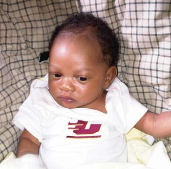 reppin' CMU at 2 weeks old
