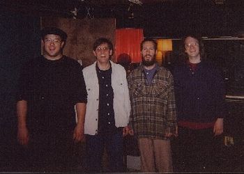 Dan with Russ Lawton, Nate Richardson and Tony Goddess during the Two Kinds Of Mind Sessions

