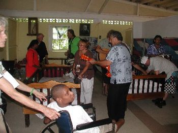 Sharing some joy in a West Indies Hospital
